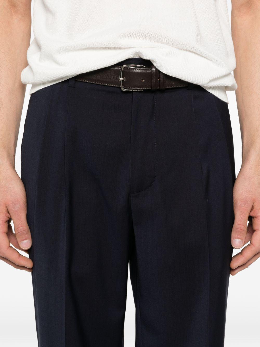 Pantaloni drapier in grigio scuro barena venezia - uomo 
