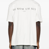T-shirt con stampa Mask Crosses in bianco Ih nom uh nit - uomo 