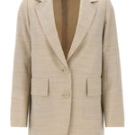 Blazer monopetto acacia in beige Maxmara - donna 