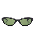 Occhiali da sole les lunettes curvo in nero Jacquemus - unisex 