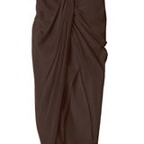Gonna la jupe pareo in marrone Jacquemus - donna 