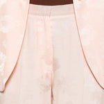 Pantaloni stampa jacquard in rosa Forte Forte - donna 