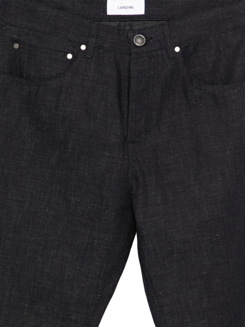 Jeans con bottoni Jimmy in nero Lardini - uomo 