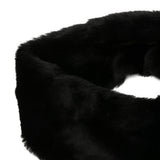 Fascia per capelli in sherling in nero Toteme - donna 