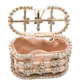Collana con borsa baby anice in rosa Rosantica - donna 