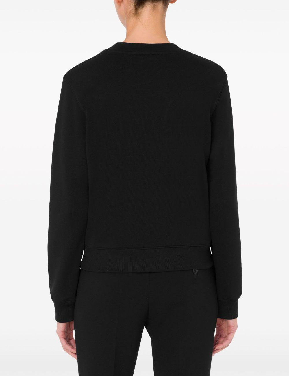Felpa Teddy Bear in nero Moschino - donna 