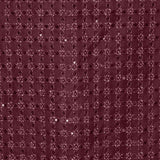 Abito a tubino con paillettes in bordeaux 