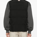 Gilet smanicato con zip in nero Pyrenex - unisex 