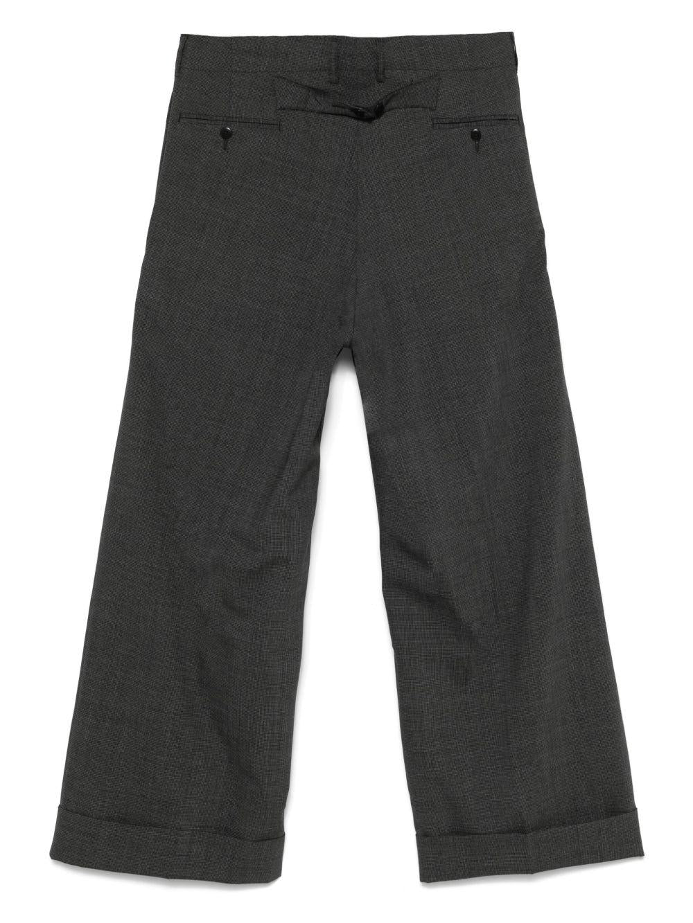Pantaloni a gamba dritta in grigio Random identities - uomo 
