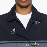 Giacca 4 Ganci a righe in blu Fay - uomo 