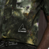 Camicia a maniche corte con stampa grafica in verde Roa x and wander - uomo 