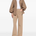 Pantaloni brioso in beige 'S Max Mara - donna 
