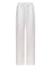 Pantaloni Sero LDS con coulisse in bianco Loulou de saison - donna