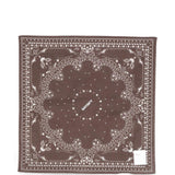 Bandana SoftCell con stampa paisley in marrone 
