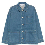 Giacca denim in cotone in blu A.P.C. X marc jacobs - unisex 
