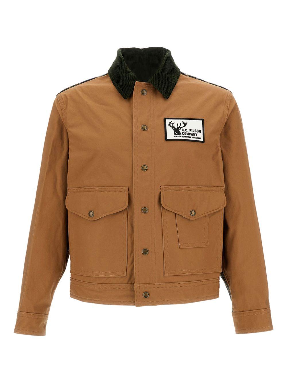 Giacca patchwork filson in beige  Junya Watanabe - uomo 
