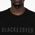 T-shirt con stampa grafica in nero 44 label group - uomo 