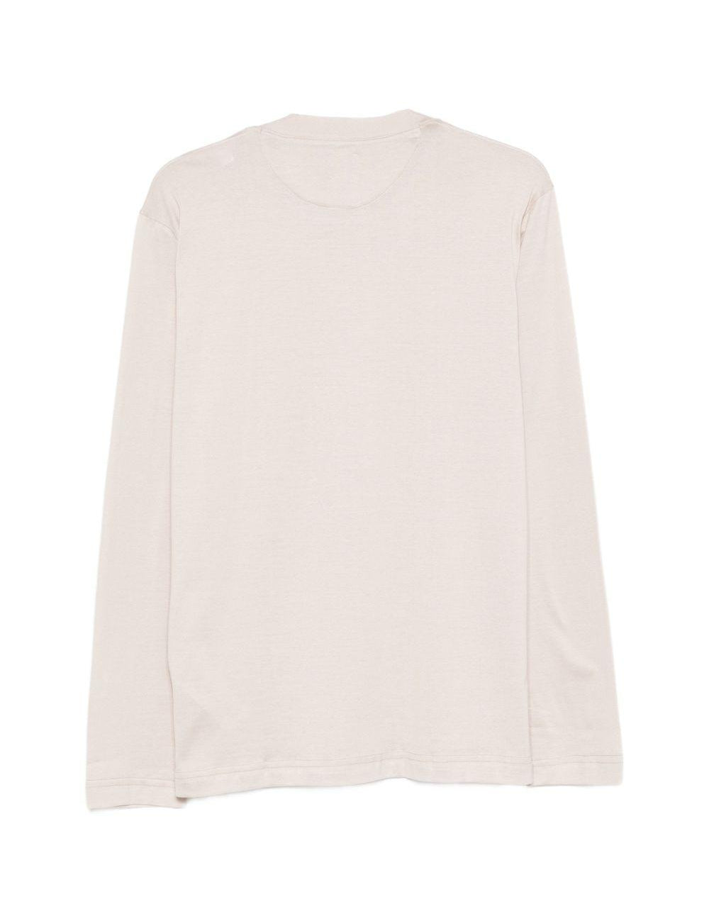 T-shirt a maniche lunghe in grigio Eleventy - uomo 