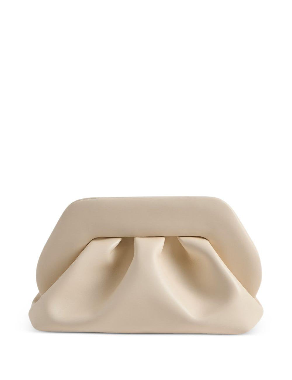 Clutch bios media in beige Themoirè - donna 