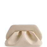 Clutch bios media in beige Themoirè - donna 