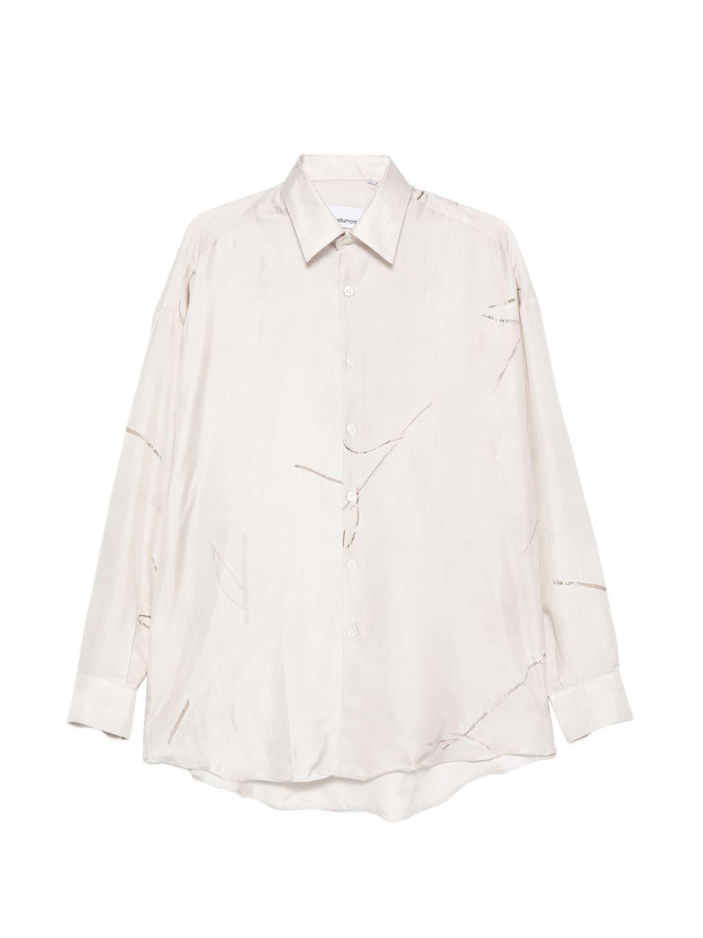 Camicia Valentino in avorio costumein - uomo 