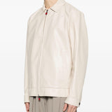 Giacca reversibile con zip in beige Kiton - uomo 