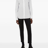 Camicia con fiocco in bianco Moschino - donna 