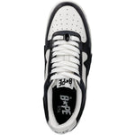 Sneakers basse sta #1 m2 in bianco e nero A Bathing Ape - uomo 