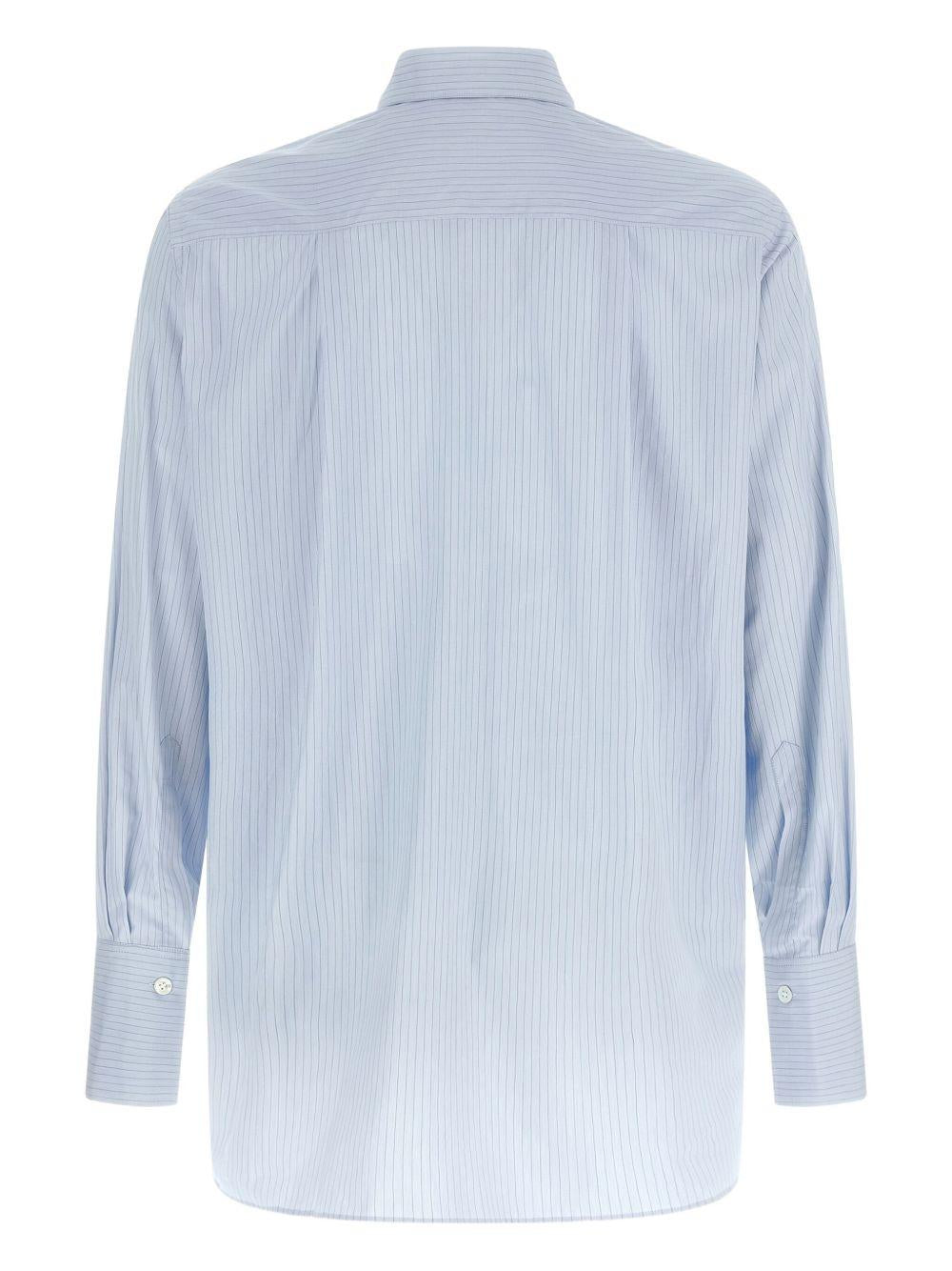 Camicia a righe in azzurro Namacheko - uomo 