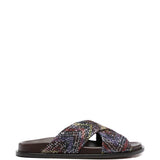 Ciabatta con motivo chevron multicolor Missoni - donna 