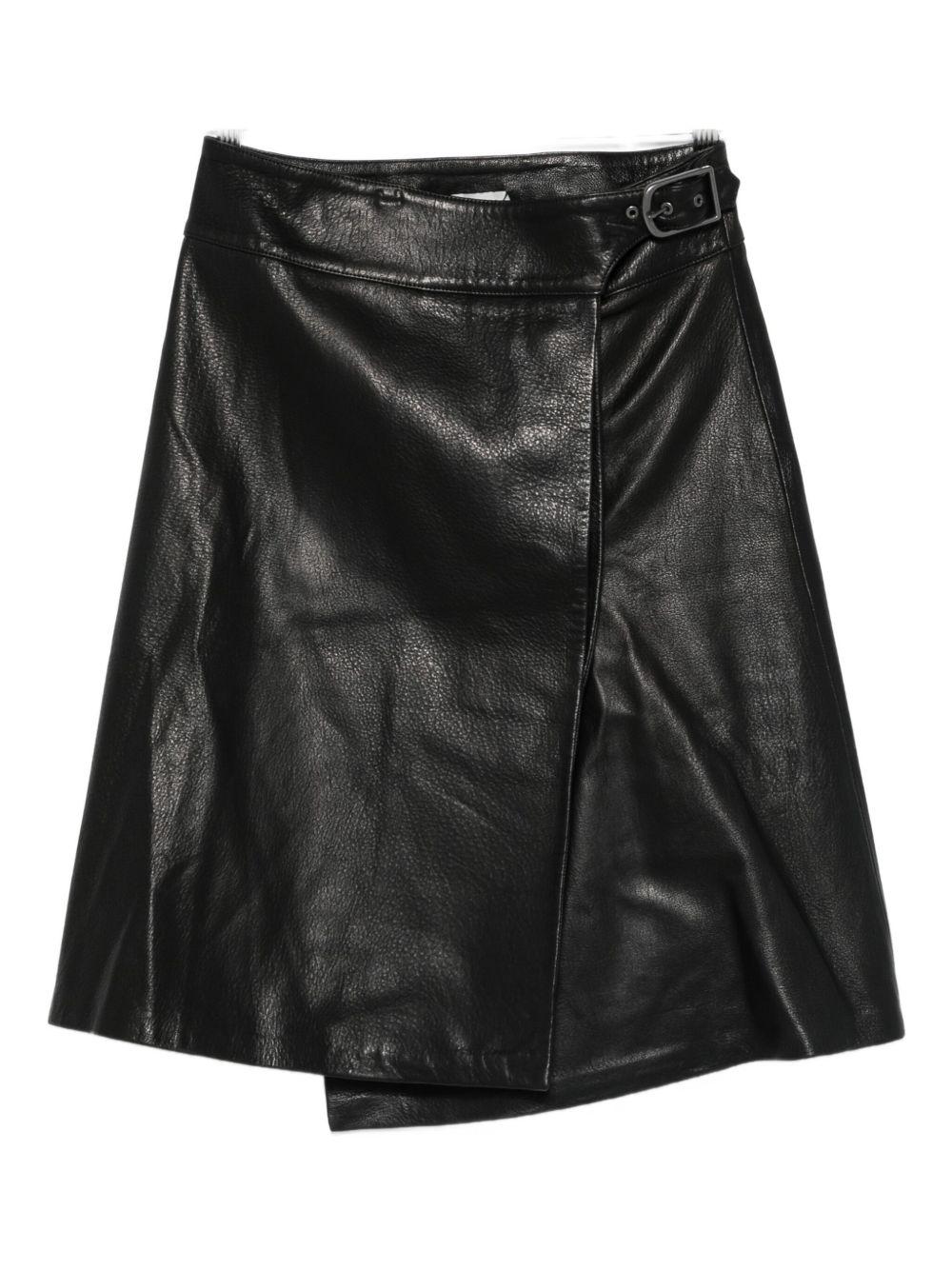 Gonna midi a portafoglio in nero Simkhai - donna 