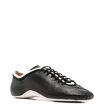 Sneakers allacciate in pelle nappa in nero  Dries van noten - donna 