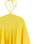 Abito asimmetrico la robe in giallo Jacquemus - donna 