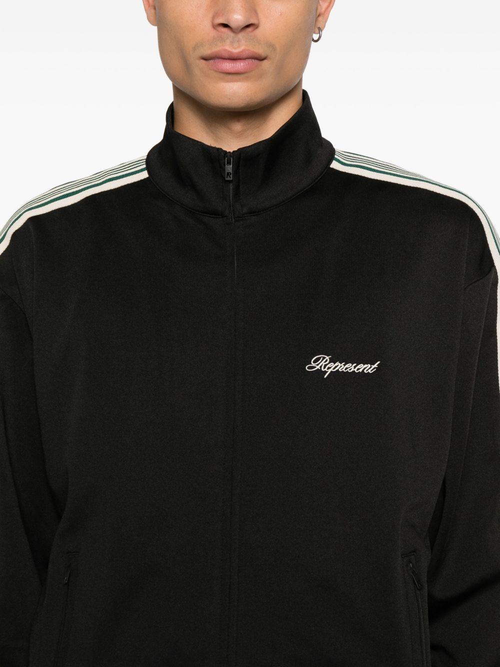 Giacca con zip in nero Represent - uomo 