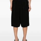 Shorts con tasche in nero Yohji yamamoto - uomo 