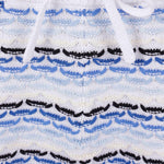 Pantaloncini a righe con logo a rombo in blu Casablanca - uomo 