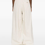 Pantaloni a gamba ampia  in beige Dries van noten - donna 
