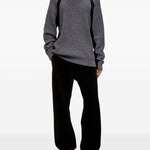 Maglione K-Lollo-TN a coste in grigio Diesel - uomo 