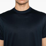 T-shirt a maniche corte in blu Tokyo luxury brand - uomo 