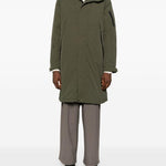 Giacca con cappuccio e zip in verde Jg1 - uomo 