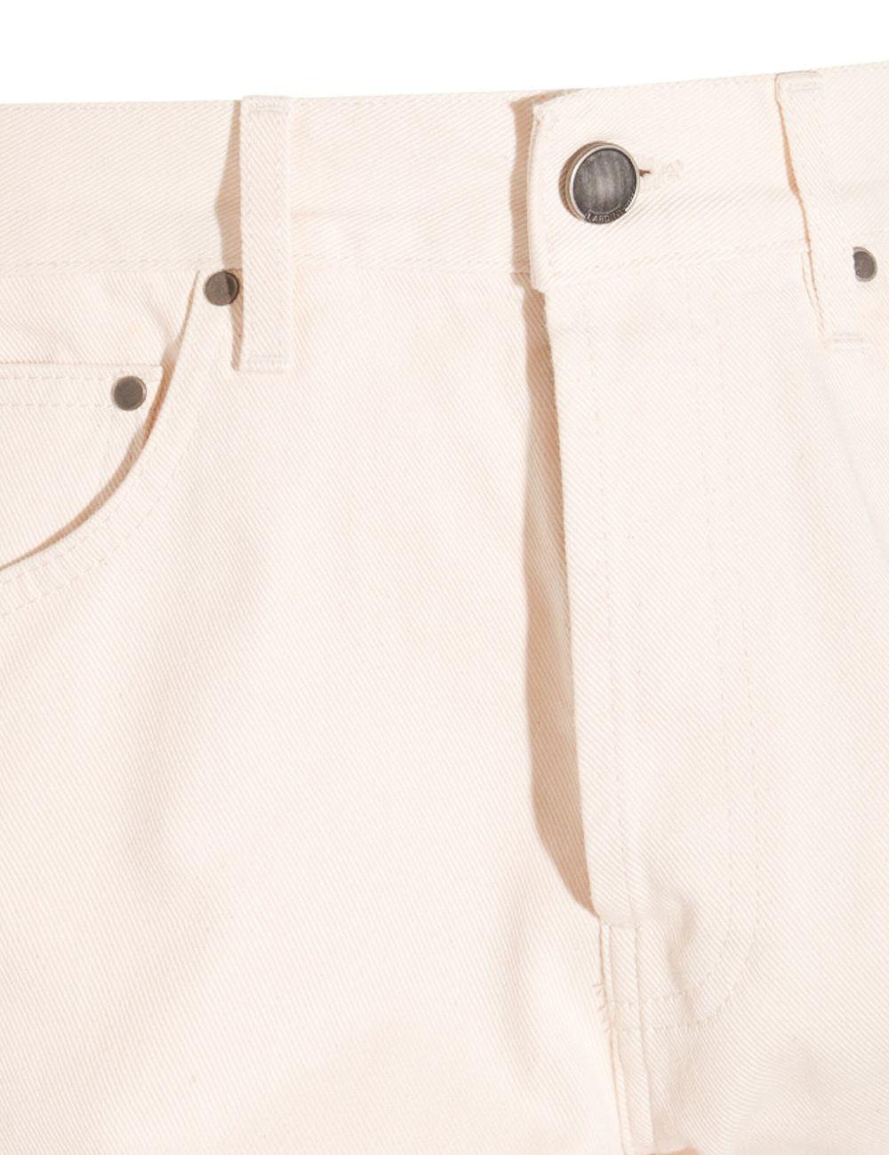 Jeans con bottoni in avorio Lardini - uomo 