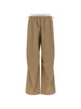 Brown Alexander Wang double layer waistband trousers - women