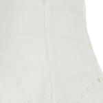 Minigonna con detagli in pizzo sail in bianco Charo ruiz ibiza 1989 - donna 