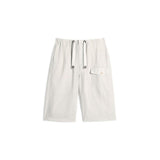 Shorts con tasca cargo in beige Lemaire - uomo 
