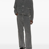Giacca-camicia con tasche applicate in grigio Sunflower - uomo 