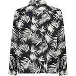 Camicia con stampa in nero Laneus - uomo 