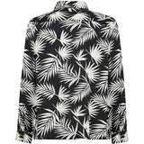 Camicia con stampa in nero Laneus - uomo 