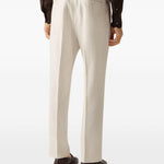 Pantaloni in lino Oasi in bianco Zegna - uomo 