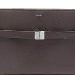 Borsa a spalla con logo in marrone Toteme - donna 
