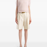 Maglia girocollo Golden in rosa 